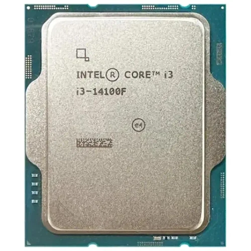 Processor Intel Core i3-14100F, No integrated graphics,  | Tray