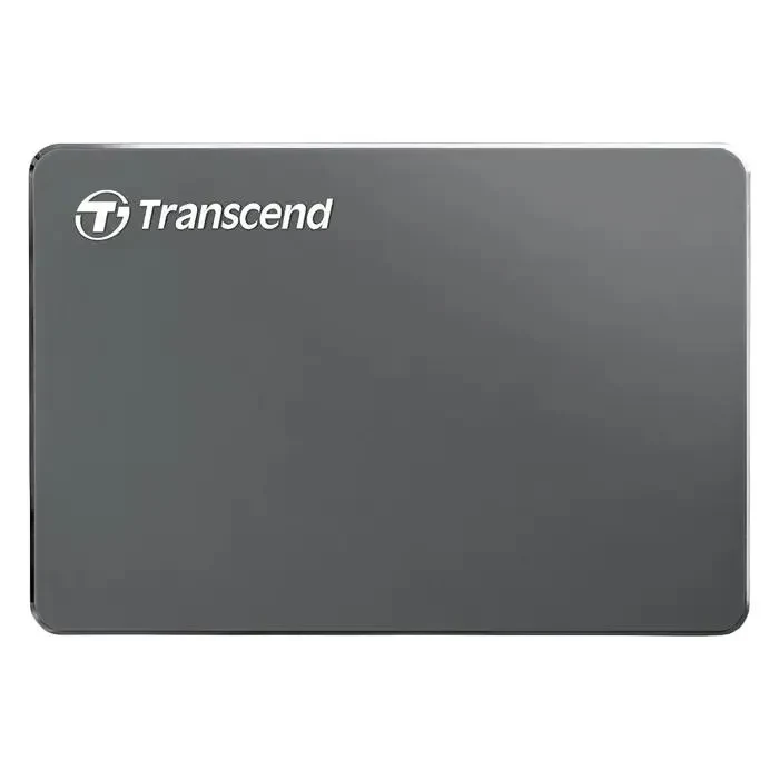 External Portable HDD Transcend StoreJet 25C3, 1 TB, Iron Gray (TS1TSJ25C3N) 2