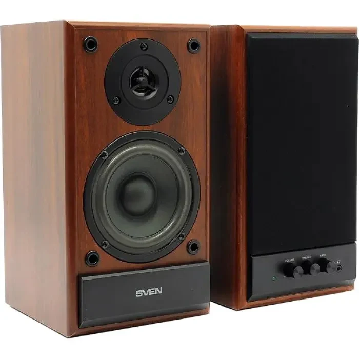 Computer Speakers 2.0 SVEN SPS-702, Walnut 4