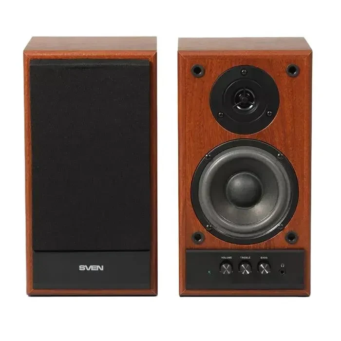 Computer Speakers 2.0 SVEN SPS-702, Walnut 6