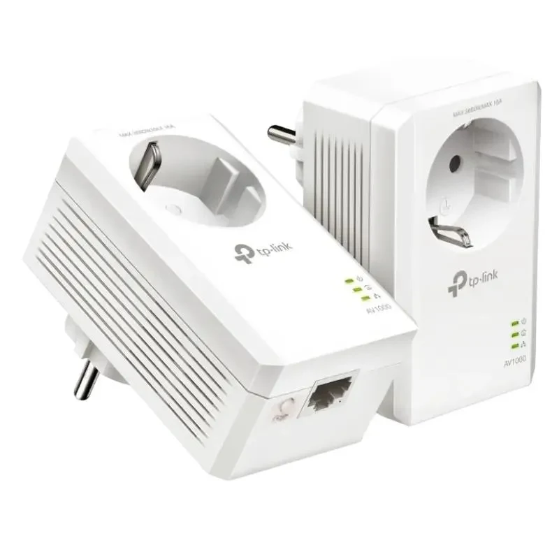 Powerline Adapter  TP-LINK TL-PA7017P KIT, AV1000, 1000 Mbps, White 2