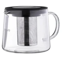 Teapot Ardesto AR0710FP, 1L, Transparent