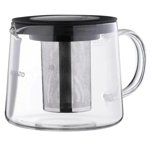 Teapot Ardesto AR0710FP, 1L, Transparent