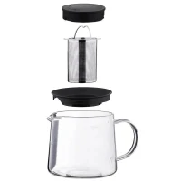Teapot Ardesto AR0710FP, 1L, Transparent 2