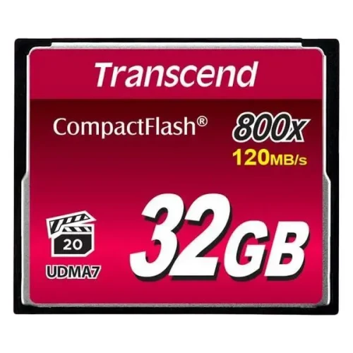 Memory Card Transcend CompactFlash 800, 32GB (TS32GCF800)