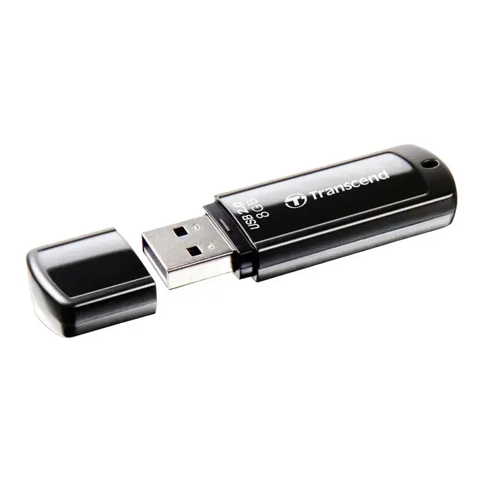 USB Flash Drive Transcend JetFlash 350, 8GB, Black 3