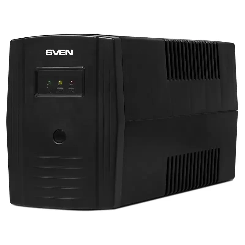 Uninterruptible Power Supply SVEN Pro  600, Line-interactive, 600VA, Tower 4