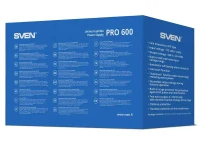 Uninterruptible Power Supply SVEN Pro  600, Line-interactive, 600VA, Tower 2