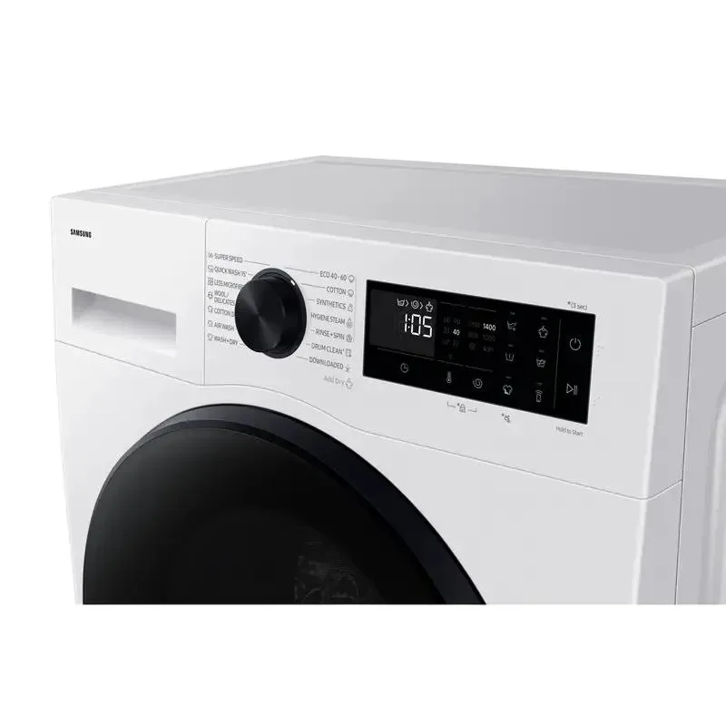Combo Washer-Dryer Samsung WD90DG5G34BELE, 9kg, White 7
