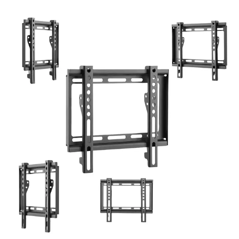 Fixed Wall Mount Gembird WM-42F-04, Black 6