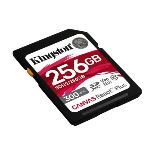 Memory Card Kingston Canvas React Plus, 256GB (SDR2/256GB)