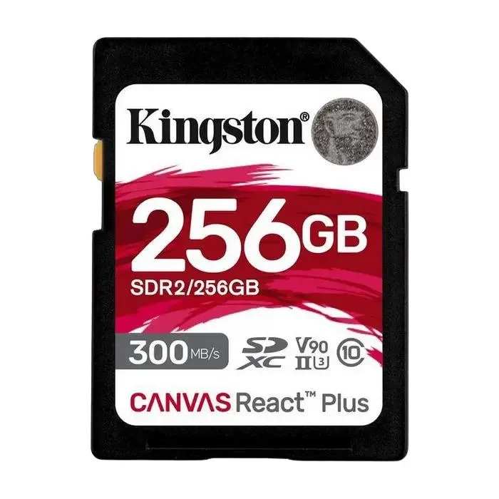 Memory Card Kingston Canvas React Plus, 256GB (SDR2/256GB) 3