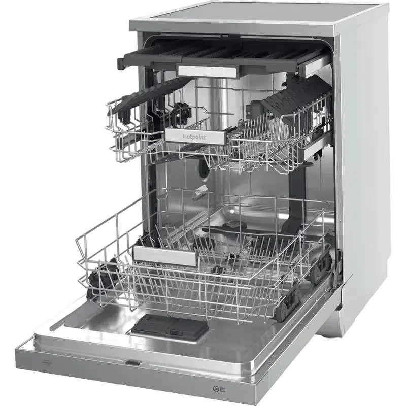 Dishwasher Hotpoint-Ariston H7F HS41 X, Stainless Steel 2