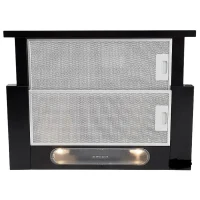 Built-in Hood Elica 14 LUX BL/A/60, Black 2