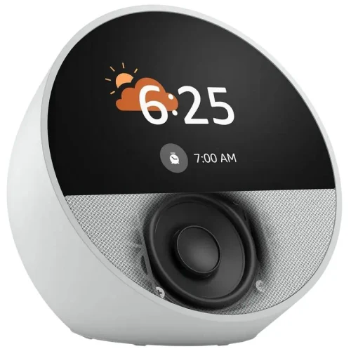 Smart Speakers Amazon Echo Spot, Glacier White