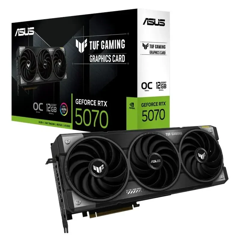 Graphics Card ASUS TUF-RTX5070-O12G-GAMING, 12GB GDDR7 192bit 6