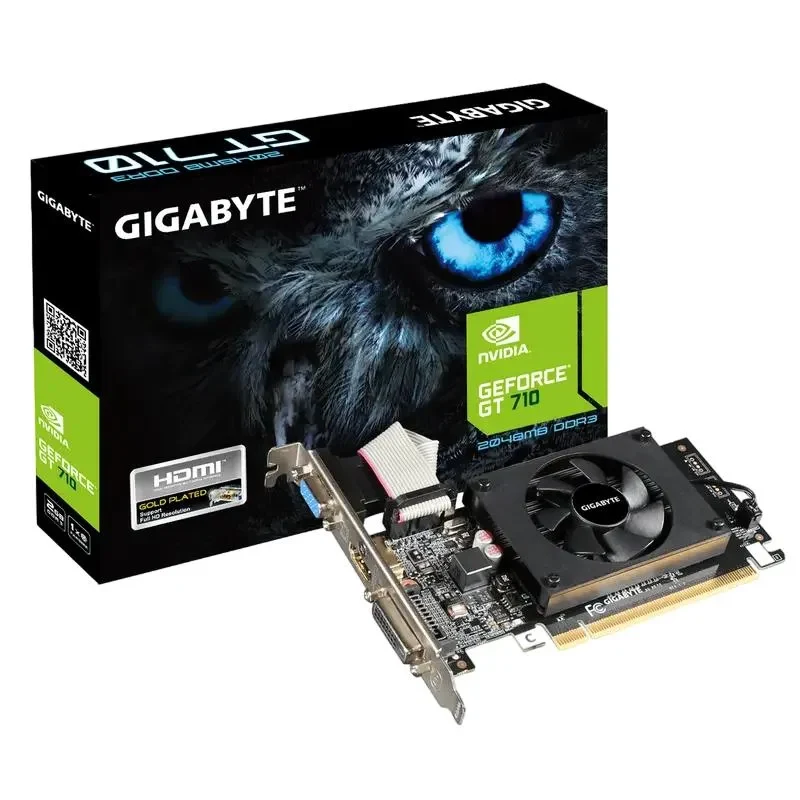 Graphics Card Gigabyte GV-N710D3-2GL,  2GB 64-bit DDR3 4