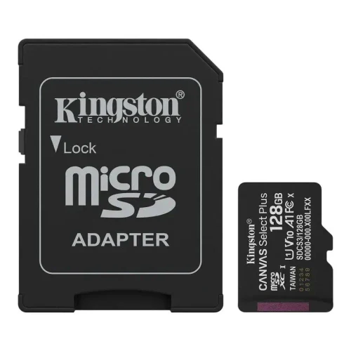 Memory Card Kingston Canvas Select Plus, 128GB (SDCS3/128GB)