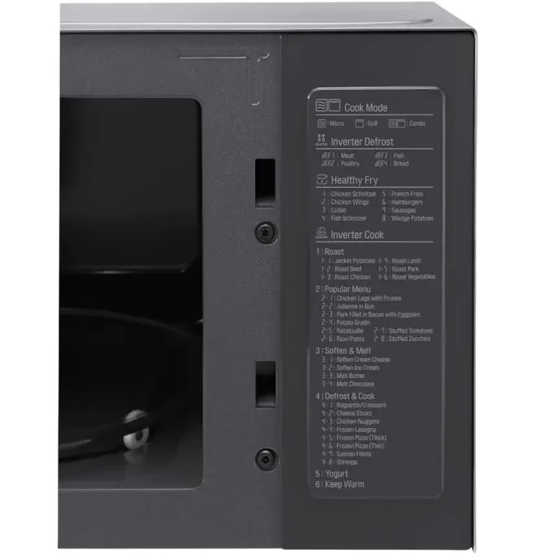 Microwave oven LG MH6565CPS, Gray 4