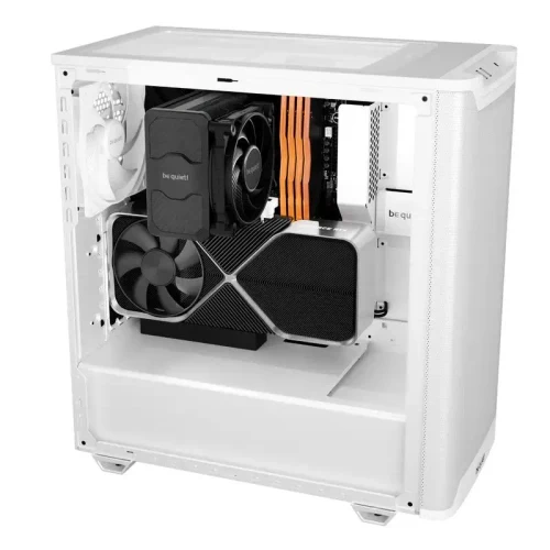 PC Case be quiet! Pure Base 501 Airflow, Midi-Tower, w/o PSU, White