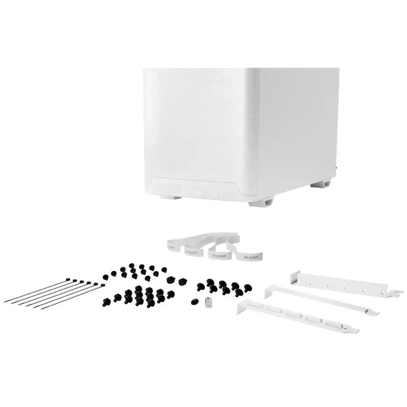 PC Case be quiet! Pure Base 501 Airflow, Midi-Tower, w/o PSU, White 2