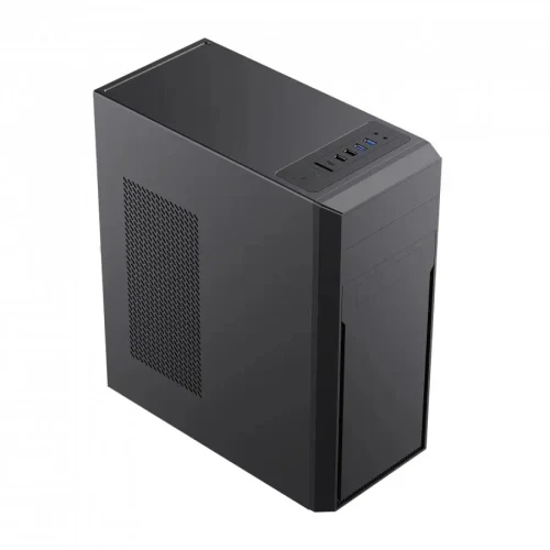 PC Case Sohoo 2813BK, Midi-Tower, Black