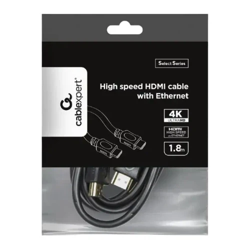 Video Cable Cablexpert CC-HDMI4L-6, HDMI (M) - HDMI (M), 1,8m, Black 