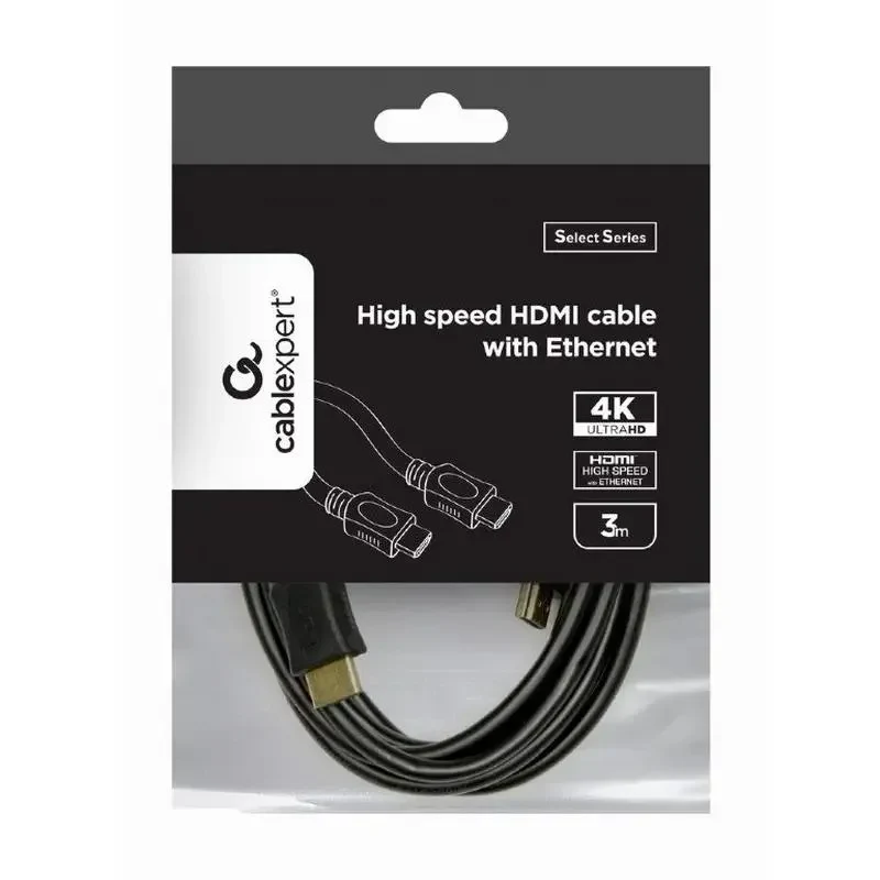 Video Cable Cablexpert CC-HDMI4L-10, HDMI (M) - HDMI (M), 3m, Black  2