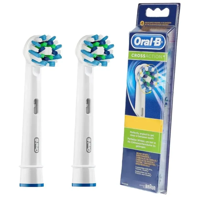 Electric Toothbrush Nozzle BRAUN CrossAction, White 2