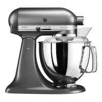 Stationary mixer KitchenAid 5KSM175PSEMS, Medallion Silver 7