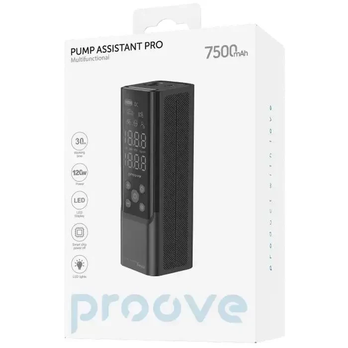 Automotive compressor Proove Pump Assistant Pro, Black 7