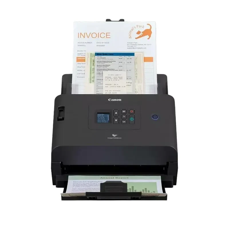 Sheet-fed Document Scanner Canon imageFORMULA DR-S250N, A4, Black 5