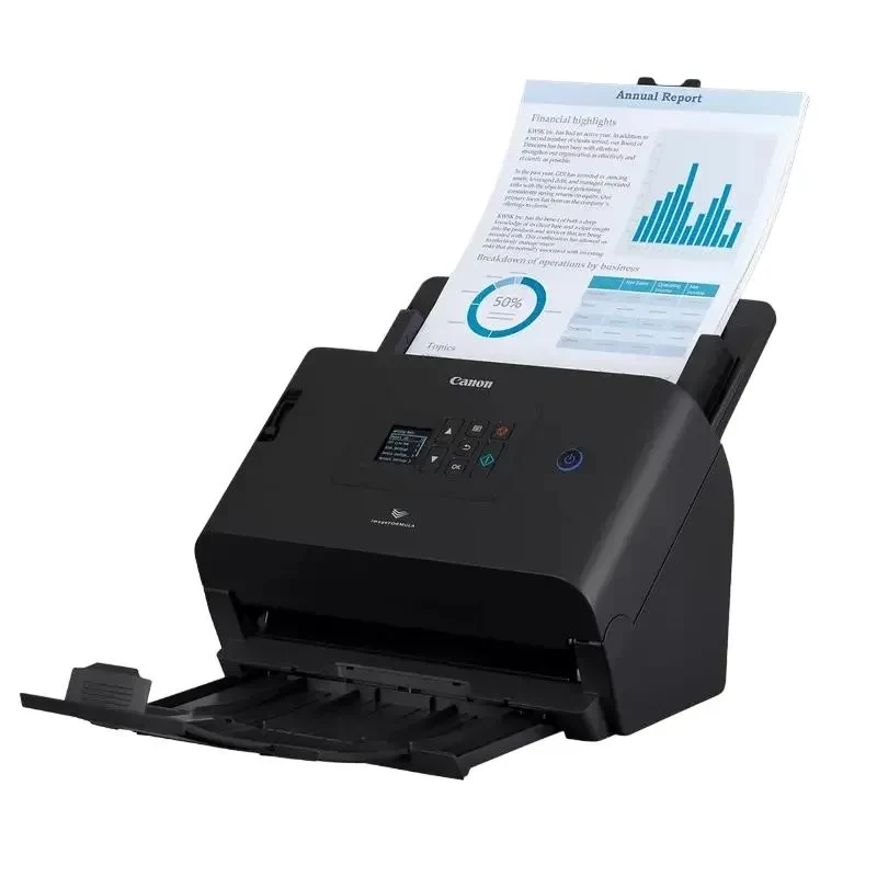 Sheet-fed Document Scanner Canon imageFORMULA DR-S250N, A4, Black 7