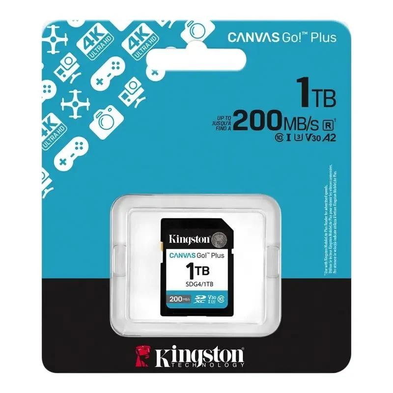 Memory Card Kingston Canvas Go! Plus, 1024GB (SDG4/1TB) 2
