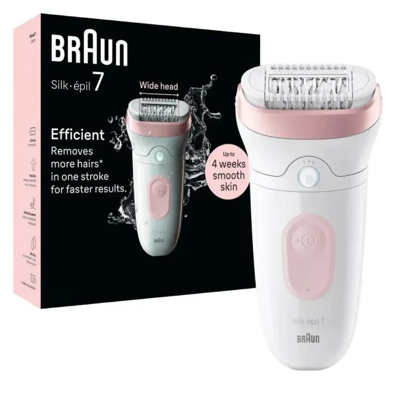 Epilator Braun SE7000, White | Pink 2