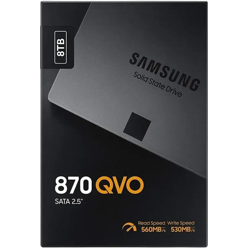 SSD Samsung 870 QVO MZ-77Q8T0, 8000GB, MZ-77Q8T0BW 5