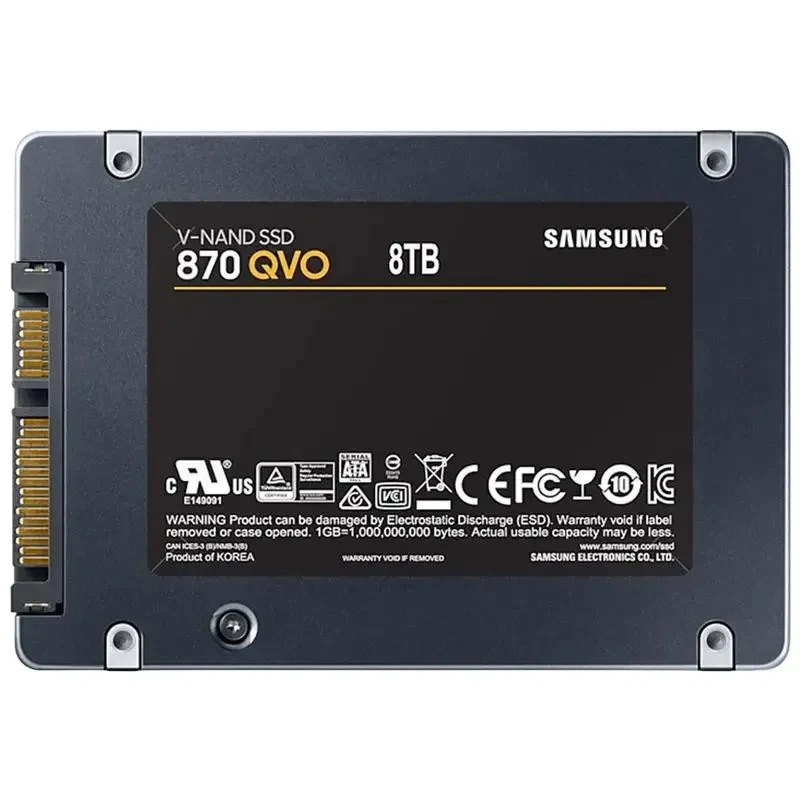 SSD Samsung 870 QVO MZ-77Q8T0, 8000GB, MZ-77Q8T0BW 2