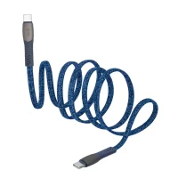 Charge and Data Cable Rivacase PS6105, USB Type-C/USB Type-C, 1,2m, Blue 4