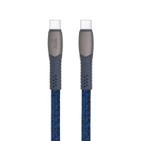 Charge and Data Cable Rivacase PS6105, USB Type-C/USB Type-C, 1,2m, Blue 5