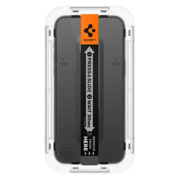 Screen Protector Glass Spigen EZ FIT, Transparent 3