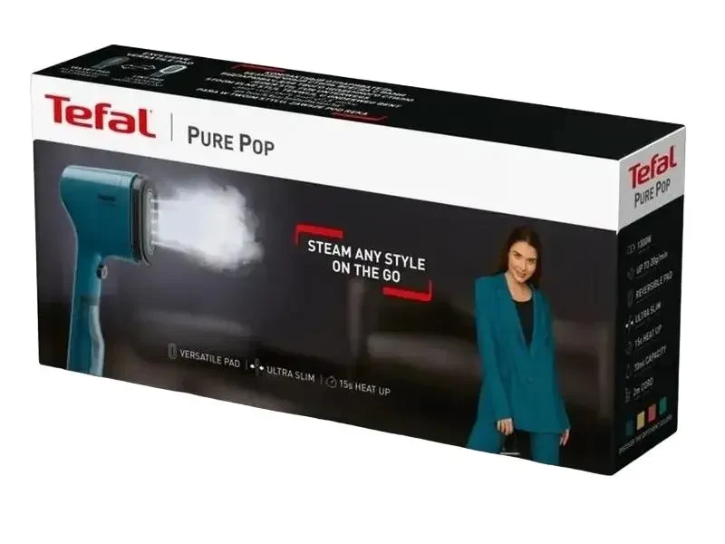 Manual steamer Tefal DT2020E1, Blue 5