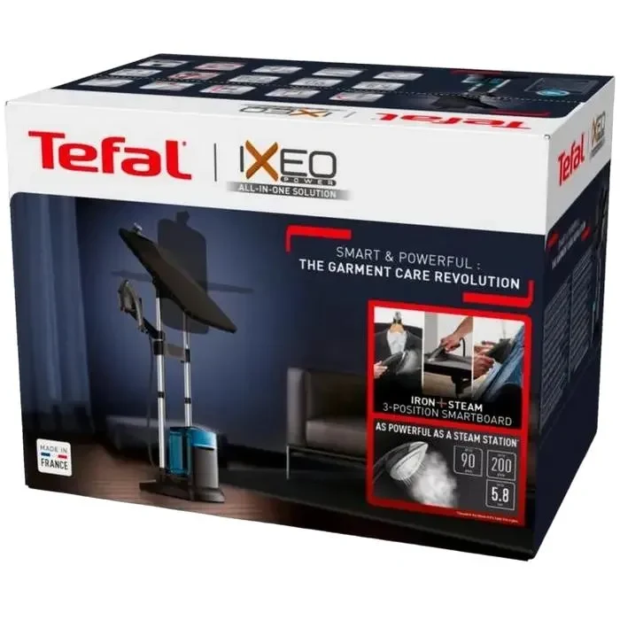 Stationary steamer Tefal QT2022E1, Black | Blue 2