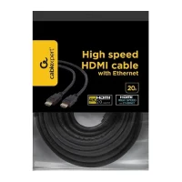 Video Cable Cablexpert CC-HDMI4-20M, HDMI (M) - HDMI (M), 20m, Black 