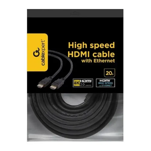 Video Cable Cablexpert CC-HDMI4-20M, HDMI (M) - HDMI (M), 20m, Black 