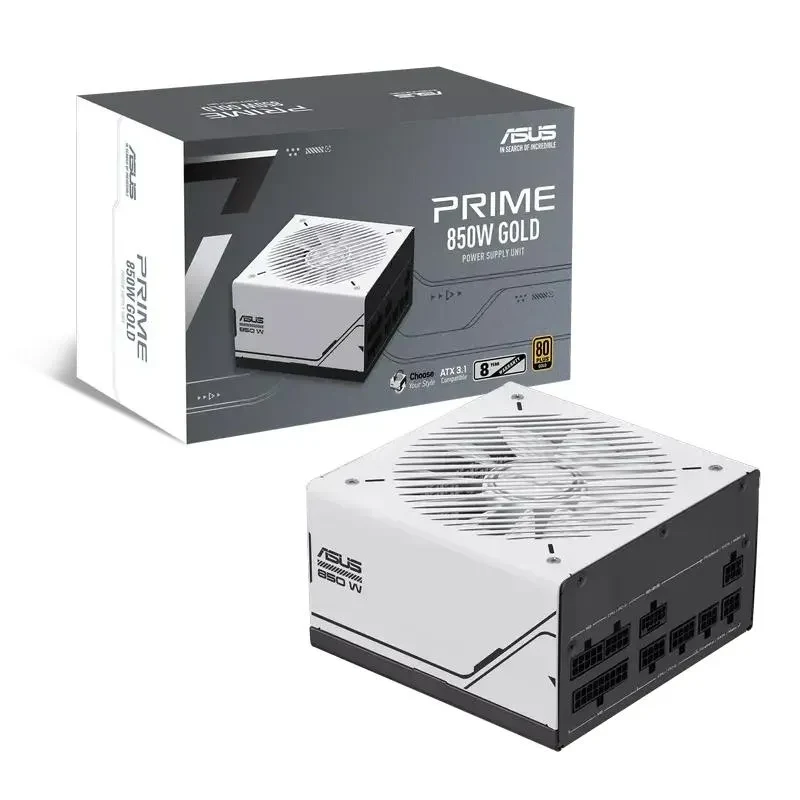 PC Power Supply ASUS PRIME-AP-750G-WHITE-GOLD, 750W, ATX, Fully Modular 6