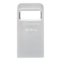 USB Flash Drive Kingston DataTraveler Micro, 64GB, Silver 2