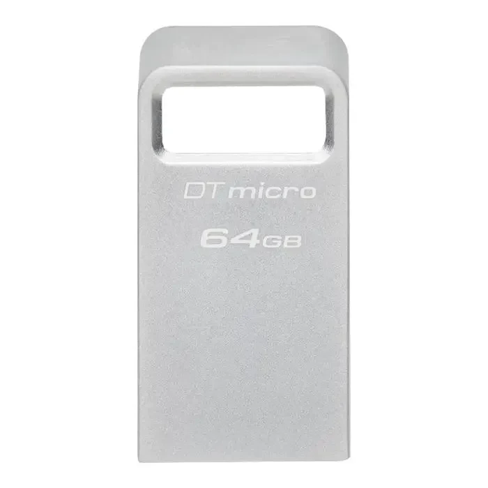 USB Flash Drive Kingston DataTraveler Micro, 64GB, Silver 2