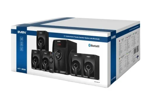 Computer Speakers 5.1 SVEN HT-202, Black