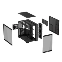 PC Case ASUS A32 Plus, Midi-Tower, w/o PSU, Black 8