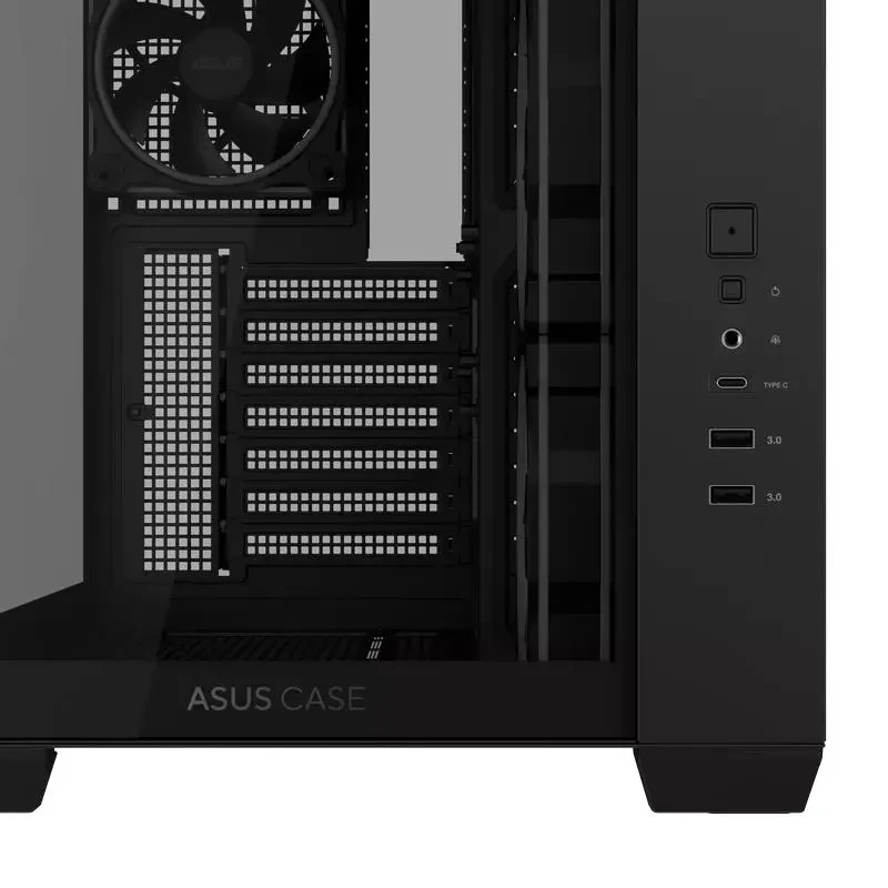 PC Case ASUS A32 Plus, Midi-Tower, w/o PSU, Black 3